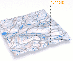 3d view of Alandız