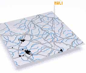 3d view of Mali