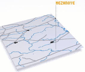 3d view of Mezhnoye