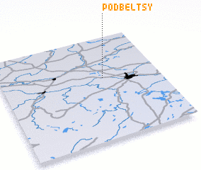 3d view of Podbelʼtsy