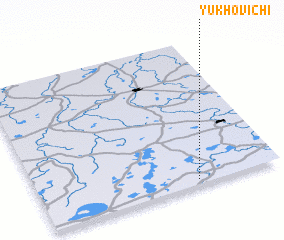 3d view of Yukhovichi