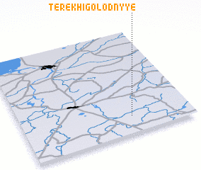 3d view of Terëkhi Golodnyye