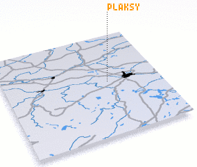 3d view of Plaksy