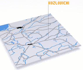 3d view of Kozlovichi