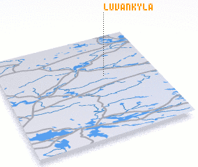 3d view of Luvankylä