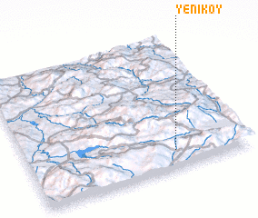 3d view of Yeniköy