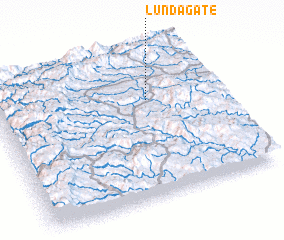 3d view of Lunda Gate