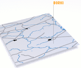 3d view of Borki