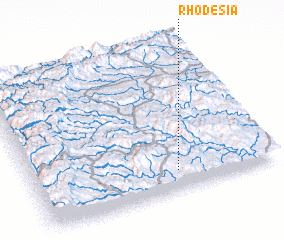 3d view of Rhodesia