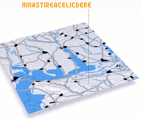 3d view of Mînăstirea Celic Dere