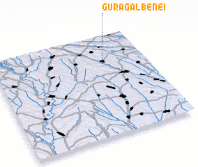 3d view of Gura Galbenei