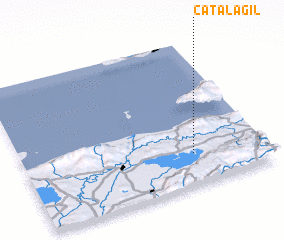 3d view of Çatalağıl