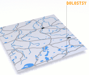 3d view of Dolostsy