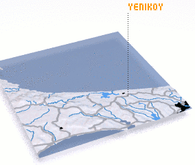 3d view of Yeniköy