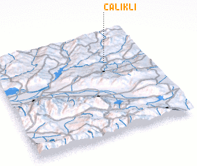 3d view of Çalıklı