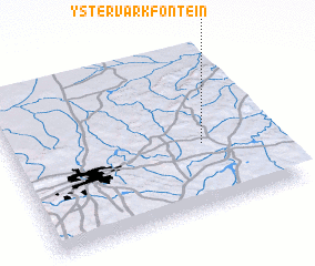 3d view of Ystervarkfontein