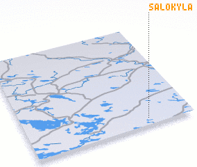 3d view of Salokylä