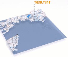 3d view of Yeşilyurt