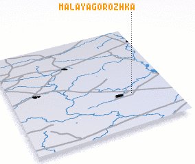 3d view of Malaya Gorozhka