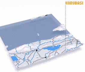 3d view of Korubaşı