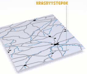 3d view of Krasnyy Stepok