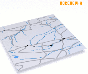 3d view of Korchëvka