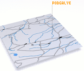3d view of Podgalʼye
