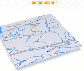 3d view of Krasnoye Pole