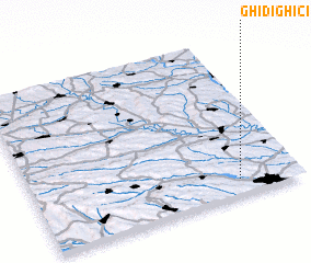 3d view of Ghidighici