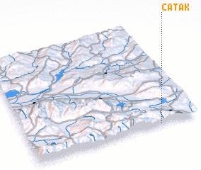 3d view of Çatak