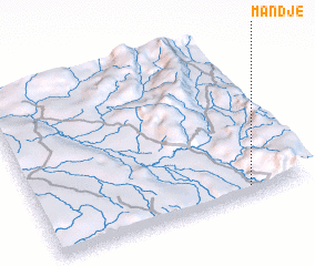 3d view of Mandje