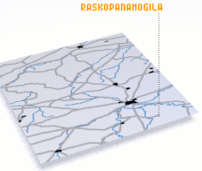 3d view of Raskopana Mogila