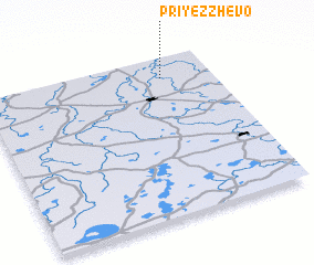 3d view of Priyezzhevo