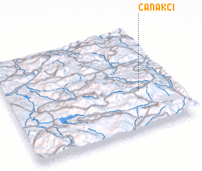 3d view of Çanakçı