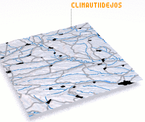 3d view of Climăuţii de Jos