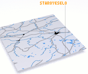 3d view of Staroye Selo