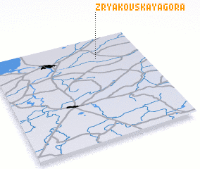 3d view of Zryakovskaya Gora