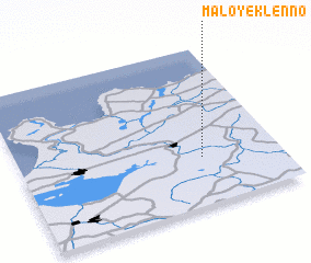 3d view of Maloye Klenno