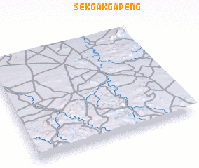 3d view of Sekgakgapeng