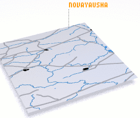 3d view of Novaya Usha