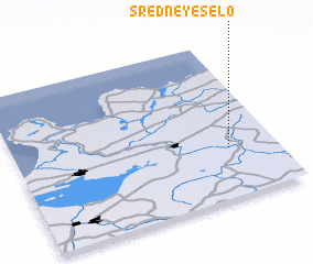 3d view of Sredneye Selo