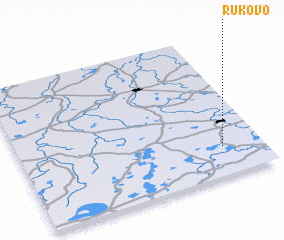 3d view of Rukovo