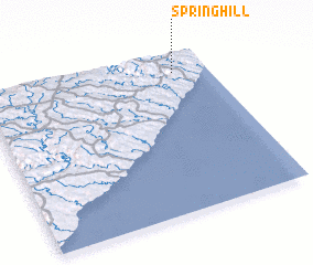 3d view of Spring Hill