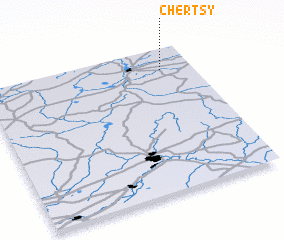 3d view of Chertsy