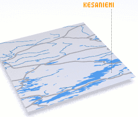 3d view of Kesäniemi