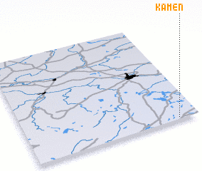 3d view of Kamenʼ