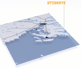 3d view of Vysokoye