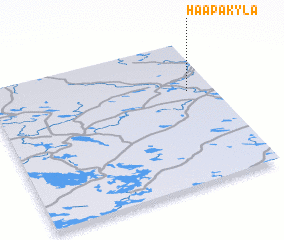 3d view of Haapakylä