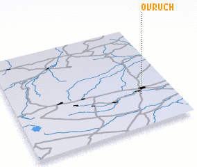 3d view of Ovruch