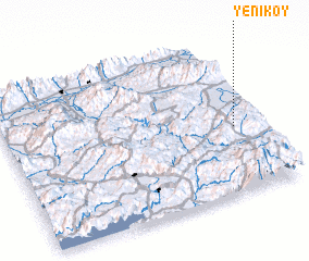 3d view of Yeniköy